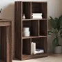 Estantería madera de ingeniería marrón roble 57x28,5x107,5 cm by , Bookcases and shelves - Ref: Foro24-848009, Price: 63,88 €...
