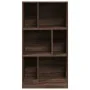 Estantería madera de ingeniería marrón roble 57x28,5x107,5 cm by , Bookcases and shelves - Ref: Foro24-848009, Price: 63,88 €...