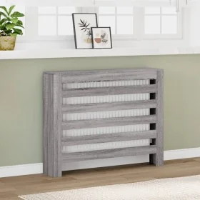 Cubierta de radiador madera ingeniería gris Sonoma 104x20x82 cm von , Zubehör für Heizkörper - Ref: Foro24-852695, Preis: 55,...