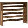 Cubierta de radiador madera color envejecido 104x20x82 cm de , Accesorios para radiadores de calefacción - Ref: Foro24-852697...