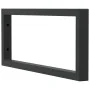 Soportes estante de lavabo 2 uds rectangular acero negro by , Supports and crossbars - Ref: Foro24-4007273, Price: 37,34 €, D...