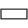 Soportes estante de lavabo 2 uds rectangular acero negro by , Supports and crossbars - Ref: Foro24-4007273, Price: 37,34 €, D...