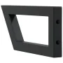 Soportes estante de lavabo 2 unidades trapecio acero negro by , Supports and crossbars - Ref: Foro24-4007284, Price: 34,71 €,...