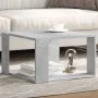 Mesa de centro madera ingeniería gris hormigón 51,5x51,5x30 cm von , Couchtisch - Ref: Foro24-848139, Preis: 42,93 €, Rabatt: %