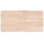 Estante de lavabo de pared de acero y madera maciza de roble de , Tocadores de baño - Ref: Foro24-3302328, Precio: 70,79 €, D...