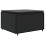 Set muebles de jardín 6 piezas y cojines ratán sintético negro de , Conjuntos de jardín - Ref: Foro24-3308067, Precio: 414,51...
