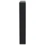 Soportes estante de lavabo 2 unidades trapecio acero negro de , Soportes y travesaños - Ref: Foro24-4007286, Precio: 41,87 €,...