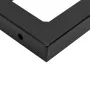Soportes estante de lavabo 2 unidades trapecio acero negro de , Soportes y travesaños - Ref: Foro24-4007286, Precio: 41,87 €,...