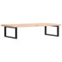 Estante de lavabo de pared de acero y madera maciza de haya von , Badezimmerwaschtische - Ref: Foro24-3302433, Preis: 109,81 ...