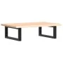 Estante de lavabo de pared de acero y madera maciza de roble von , Badezimmerwaschtische - Ref: Foro24-3302541, Preis: 60,15 ...