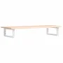Estante de lavabo de pared de acero y madera maciza de roble von , Badezimmerwaschtische - Ref: Foro24-3302548, Preis: 81,80 ...
