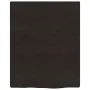Estante de lavabo de pared de acero y madera maciza de roble de , Tocadores de baño - Ref: Foro24-3302574, Precio: 58,55 €, D...