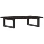 Estante de lavabo de pared de acero y madera maciza de roble de , Tocadores de baño - Ref: Foro24-3302581, Precio: 67,87 €, D...