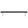 Estante de lavabo de pared de acero y madera maciza de roble von , Badezimmerwaschtische - Ref: Foro24-3302588, Preis: 70,42 ...