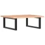 Estante de lavabo de pared de acero y madera maciza de roble von , Badezimmerwaschtische - Ref: Foro24-3302605, Preis: 89,61 ...