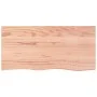 Estante de lavabo de pared de acero y madera maciza de roble von , Badezimmerwaschtische - Ref: Foro24-3302613, Preis: 112,88...