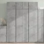 Aparador alto madera de ingeniería gris hormigón 70x42,5x185 cm von , Sideboards - Ref: Foro24-3281430, Preis: 191,17 €, Raba...