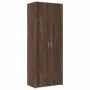 Aparador alto madera de ingeniería marrón roble 70x42,5x185 cm de , Aparadores - Ref: Foro24-3281426, Precio: 192,81 €, Descu...