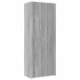 Aparador alto madera de ingeniería gris Sonoma 70x42,5x185 cm de , Aparadores - Ref: Foro24-3281432, Precio: 204,14 €, Descue...