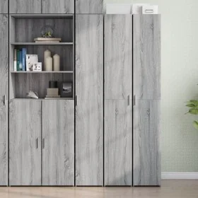 Aparador de madera de ingeniería gris Sonoma 30x42,5x185 cm von , Sideboards - Ref: Foro24-3281397, Preis: 135,58 €, Rabatt: %