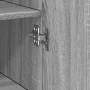 Aparador de madera de ingeniería gris Sonoma 30x42,5x185 cm de , Aparadores - Ref: Foro24-3281397, Precio: 135,54 €, Descuent...