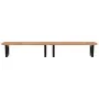 Estante de lavabo de pared de acero y madera maciza de haya von , Badezimmerwaschtische - Ref: Foro24-3302459, Preis: 189,55 ...