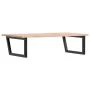 Estante de lavabo de pared de acero y madera maciza de roble de , Tocadores de baño - Ref: Foro24-3302639, Precio: 113,11 €, ...