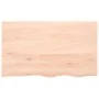 Estante de lavabo de pared de acero y madera maciza de roble de , Tocadores de baño - Ref: Foro24-3302639, Precio: 113,11 €, ...