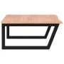 Estante de lavabo de pared de acero y madera maciza de roble von , Badezimmerwaschtische - Ref: Foro24-3302651, Preis: 98,89 ...