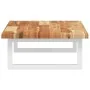 Estante de lavabo de pared acero y madera maciza de acacia by , bathroom vanities - Ref: Foro24-3302716, Price: 73,66 €, Disc...