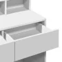 Tocador con luces LED blanco 80x41x134,5 cm by , Bedroom Dressers - Ref: Foro24-848185, Price: 167,57 €, Discount: %