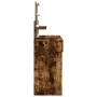 Tocador con luces LED color roble ahumado 100x40x130 cm by , Bedroom Dressers - Ref: Foro24-848203, Price: 132,94 €, Discount: %
