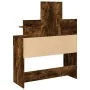Tocador con luces LED color roble ahumado 100x40x130 cm by , Bedroom Dressers - Ref: Foro24-848203, Price: 132,94 €, Discount: %