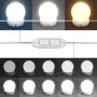 Tocador con LED color roble Sonoma 100x40x130 cm by , Bedroom Dressers - Ref: Foro24-848201, Price: 150,75 €, Discount: %