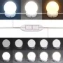 Tocador con LED marrón roble 100x40x130 cm von , Schlafzimmerkommoden - Ref: Foro24-848198, Preis: 139,48 €, Rabatt: %