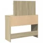 Tocador con luces LED color roble Sonoma 100x40x120 cm by , Bedroom Dressers - Ref: Foro24-848208, Price: 145,36 €, Discount: %