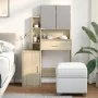 Tocador con mueble roble Sonoma 80x35x132 cm von , Schlafzimmerkommoden - Ref: Foro24-848236, Preis: 143,97 €, Rabatt: %