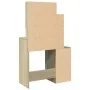 Tocador con mueble roble Sonoma 80x35x132 cm von , Schlafzimmerkommoden - Ref: Foro24-848236, Preis: 143,97 €, Rabatt: %