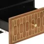 Mesita de noche de madera maciza de mango 40x33x46 cm de , Mesitas de noche - Ref: Foro24-358290, Precio: 53,65 €, Descuento: %