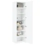 Aparador de madera de ingeniería blanco 50x42,5x185 cm by , Sideboards - Ref: Foro24-3281413, Price: 181,21 €, Discount: %