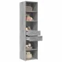 Aparador de madera de ingeniería gris Sonoma 45x42,5x185 cm von , Sideboards - Ref: Foro24-3281453, Preis: 115,42 €, Rabatt: %