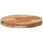 Tablero de mesa redondo madera maciza de acacia Ø40x4 cm by , Table tops - Ref: Foro24-4008700, Price: 34,64 €, Discount: %