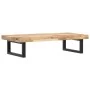 Estante de lavabo de pared acero y madera maciza de acacia by , bathroom vanities - Ref: Foro24-3302693, Price: 90,97 €, Disc...
