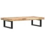 Estante de lavabo de pared acero y madera maciza de acacia by , bathroom vanities - Ref: Foro24-3302693, Price: 90,97 €, Disc...