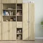 Aparador de madera de ingeniería roble Sonoma 30x42,5x185 cm de , Aparadores - Ref: Foro24-846238, Precio: 91,61 €, Descuento: %