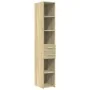Aparador de madera de ingeniería roble Sonoma 30x42,5x185 cm de , Aparadores - Ref: Foro24-846238, Precio: 91,61 €, Descuento: %