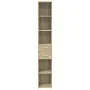 Aparador de madera de ingeniería roble Sonoma 30x42,5x185 cm de , Aparadores - Ref: Foro24-846238, Precio: 91,61 €, Descuento: %