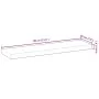 Estante flotante madera acacia maciza acabado aceite 80x20x4 cm by , Shelves and shelves - Ref: Foro24-3279583, Price: 39,68 ...