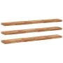 Estante flotante 3 uds madera acacia acabado aceite 140x20x4 cm by , Shelves and shelves - Ref: Foro24-3279597, Price: 163,04...