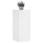 Soportes de plantas 2 uds madera ingeniería blanco 30x30x70 cm de , Soportes para macetas - Ref: Foro24-852924, Precio: 76,94...